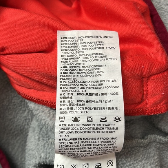 - Burton Indigo Guatikat Monument Heather Anouk Fleece Anorak Women Size XS - Picture 11 of 11